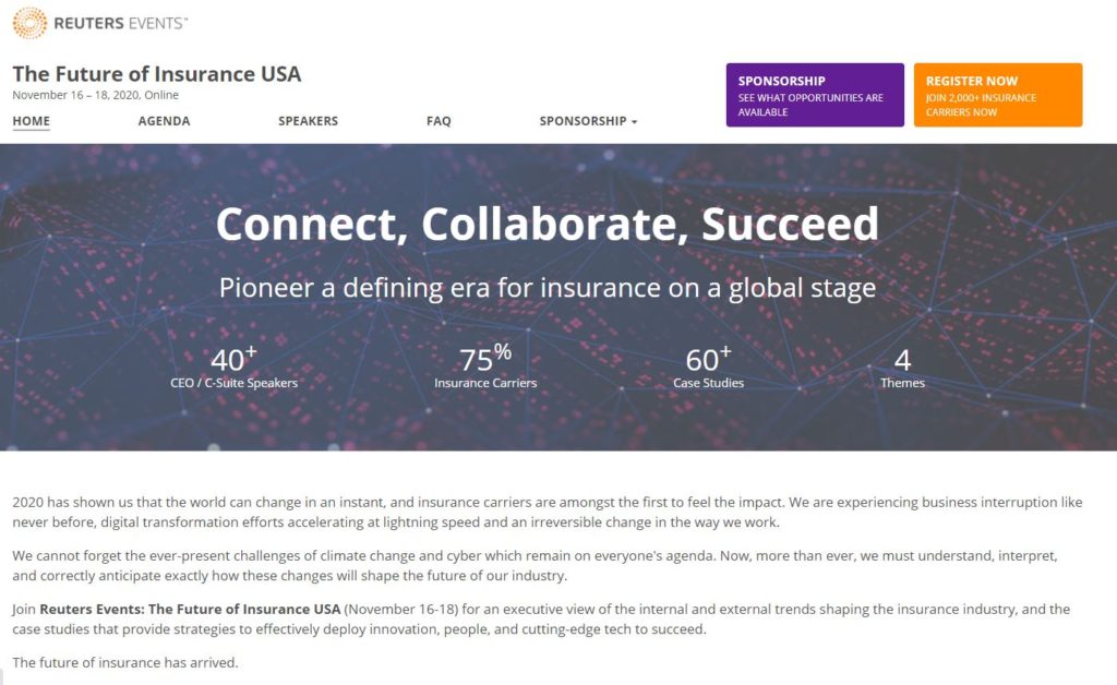 The Future of Insurance USA 2020